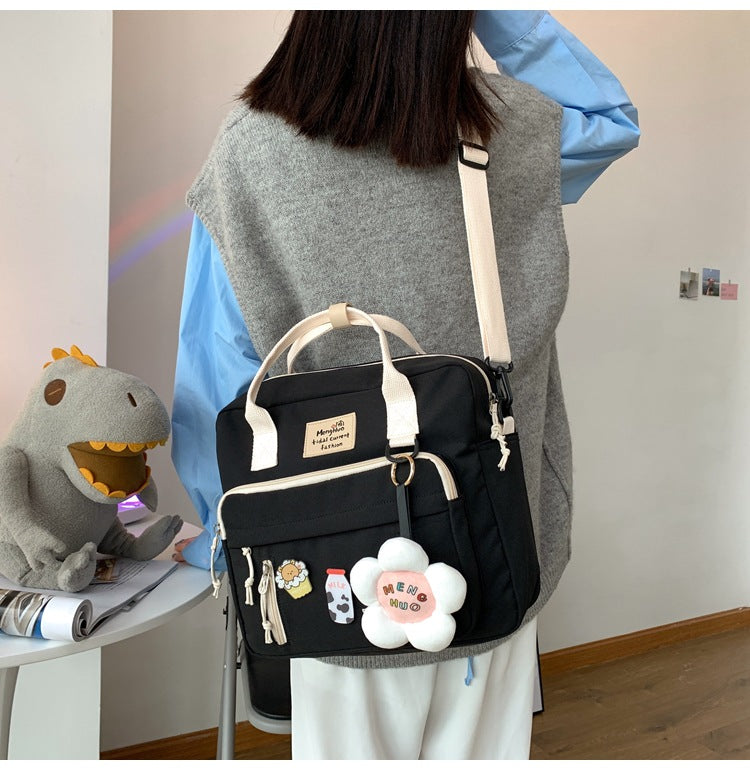 Backpack Female One Shoulder Backpack Student Postman's Bag