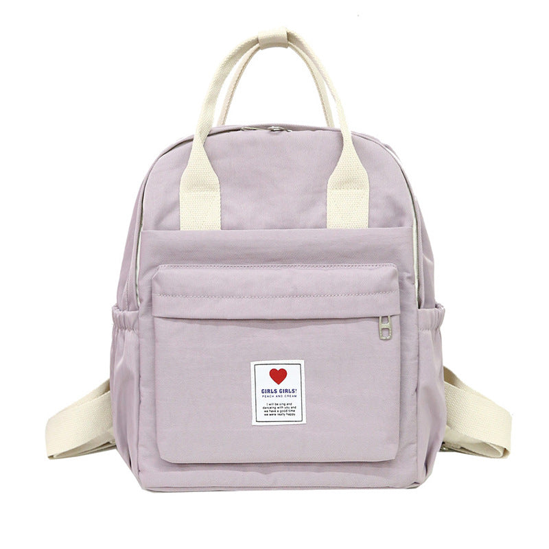 Cute backpack soft girl student Korean backpack