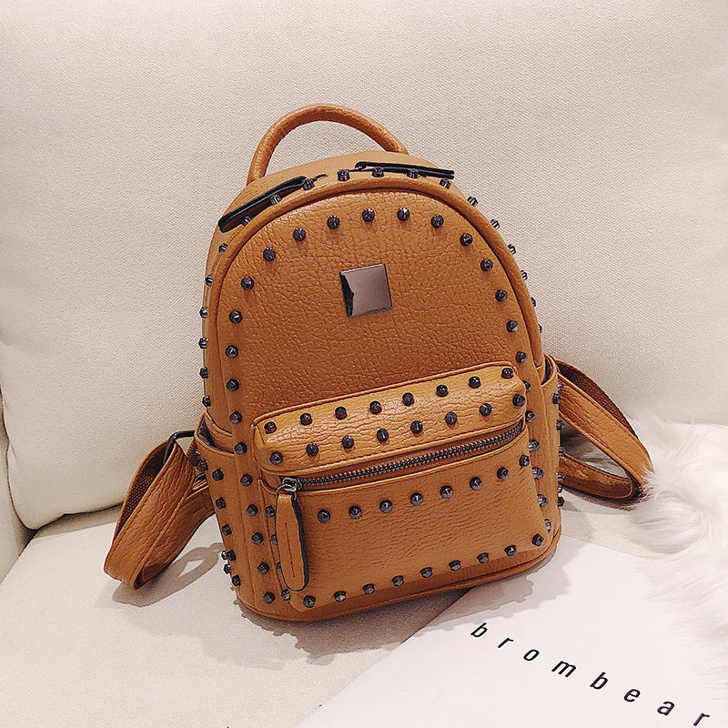 Studded fashion backpack