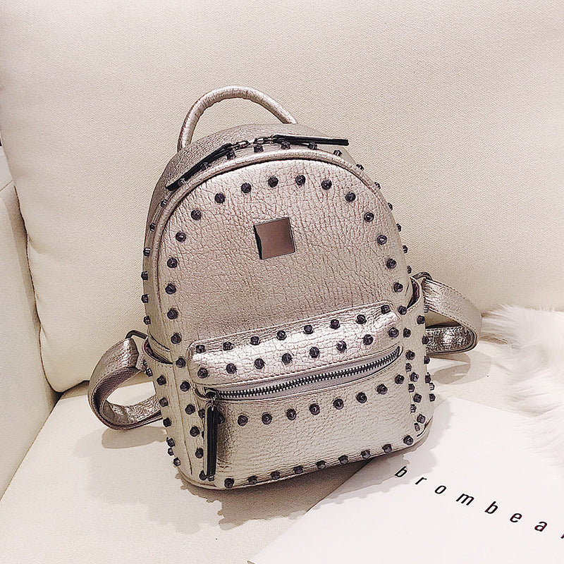 Studded fashion backpack