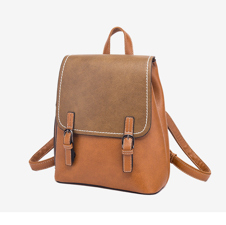 Retro contrast backpack