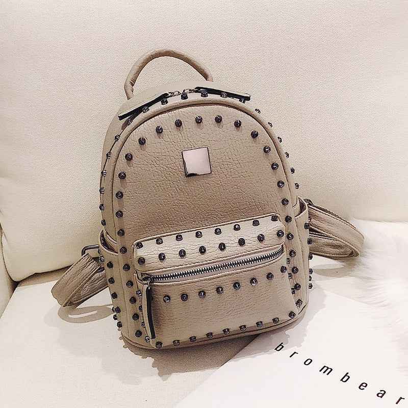 Studded fashion backpack