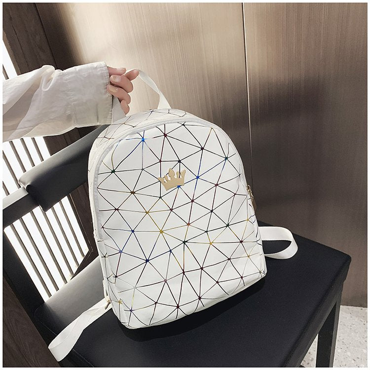 Color Mosaic crown backpack