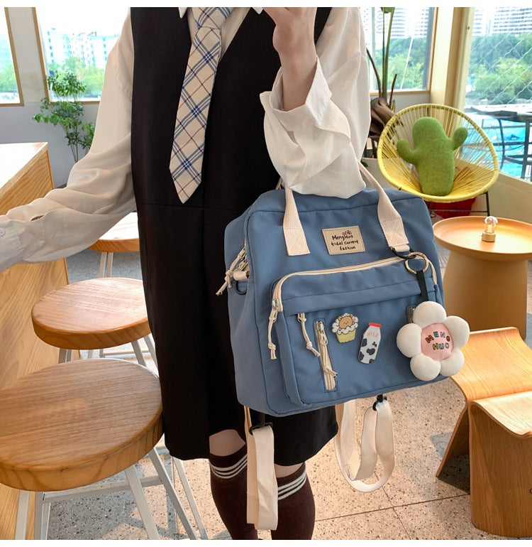 Backpack Female One Shoulder Backpack Student Postman's Bag