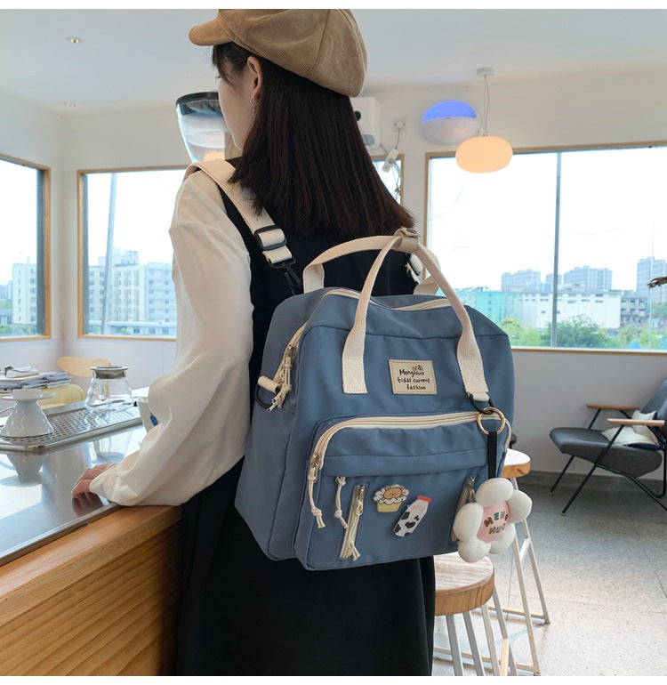 Backpack Female One Shoulder Backpack Student Postman's Bag