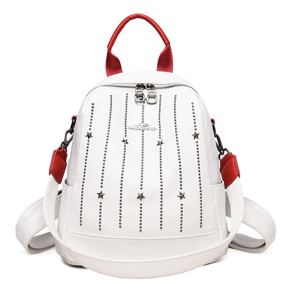 Gypsophila Leather Studded Backpack