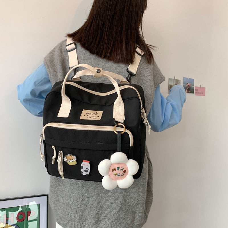 Backpack Female One Shoulder Backpack Student Postman's Bag