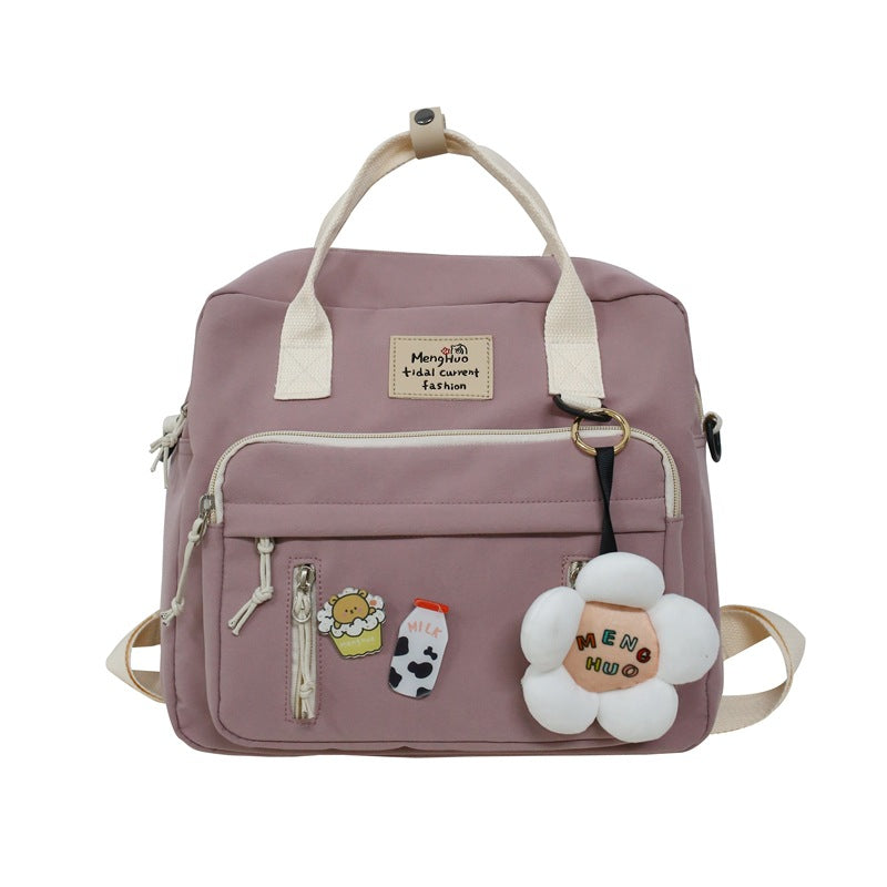 Backpack Female One Shoulder Backpack Student Postman's Bag