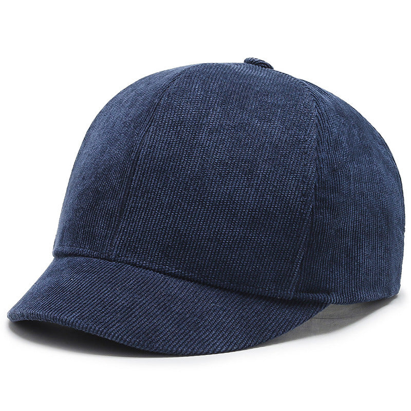 Fashion short brim caps solid color baseball cap