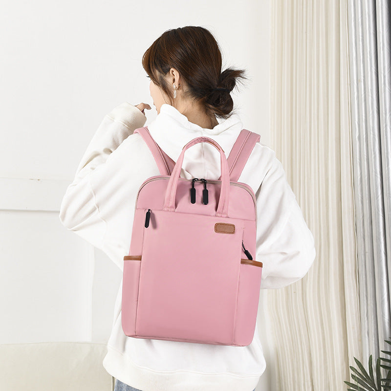 Korean Fashion 15.6-inch Computer Backpack Business Commuter Portable Backpack