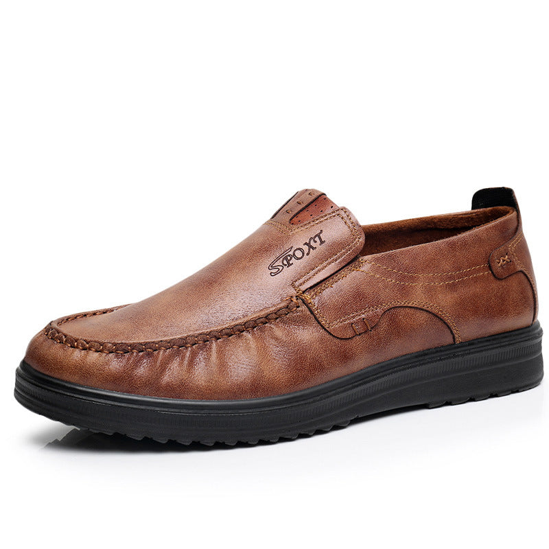 Business Casual Shoes, Soft Sole, Non-Slip Dad Shoes, Flat Sole Shoes