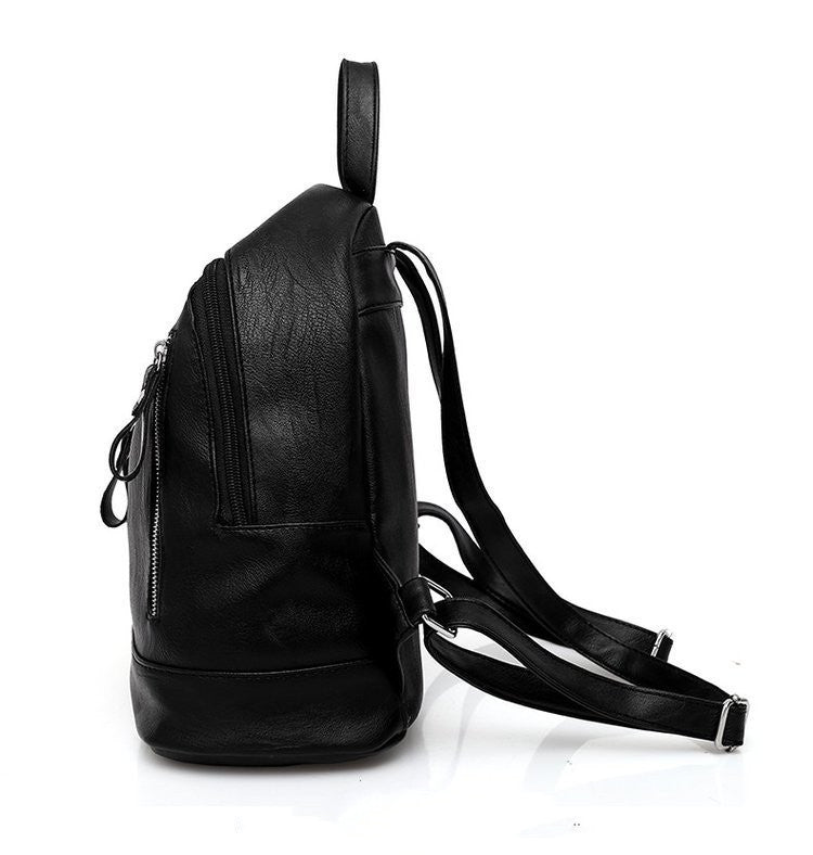 Fashion All-match Female Backpack Simple Student Backpack Female School Bag