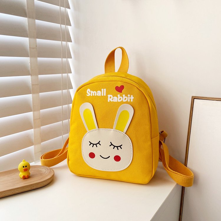 Children's Bags Girls Canvas Backpacks Cute Cartoon Girls Backpacks