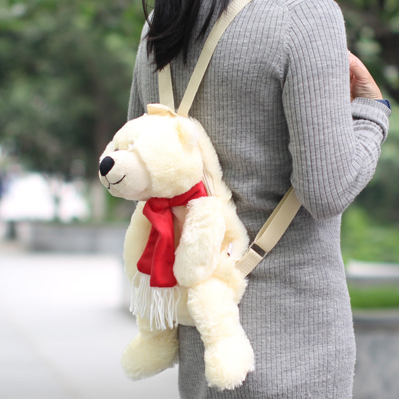 Plush Doll Backpack Casual Backpack