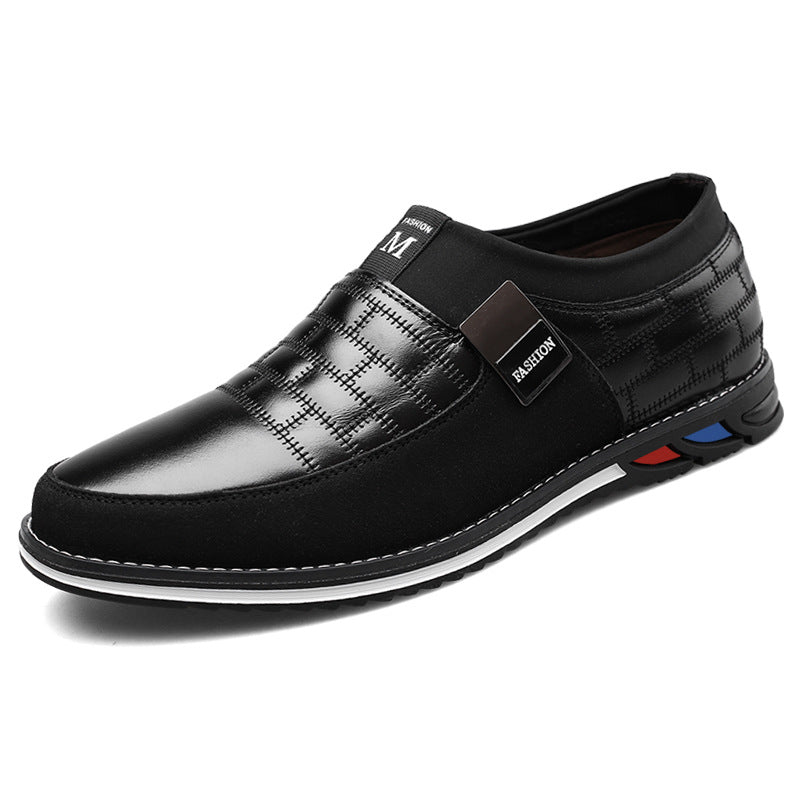 Men's casual leather shoes