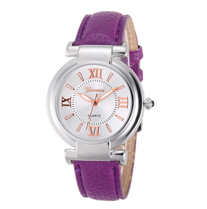 Watch women's watch belt watch Geneva watch