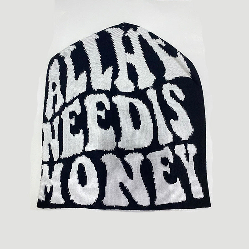 Men's And Women's Woolen Cap Hip Hop Fashion Decoration