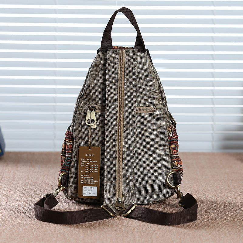 Canvas backpack