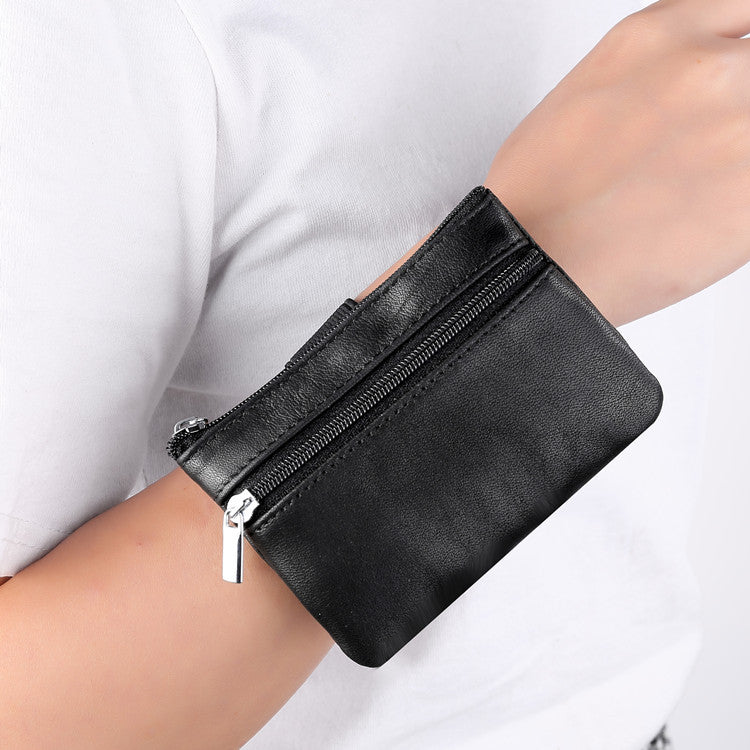 Wrist bag leather key case