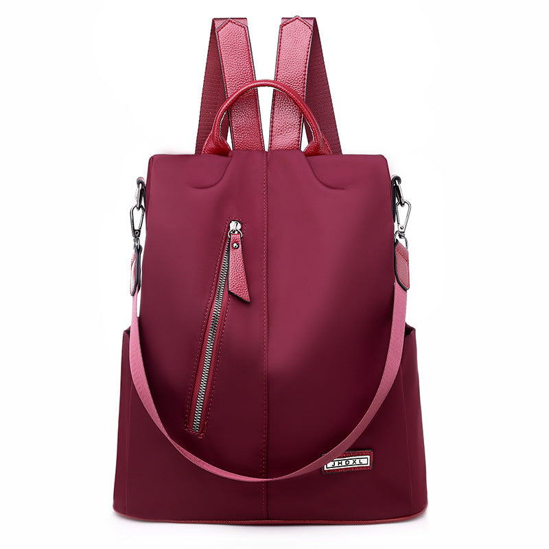 Women's Oxford cloth backpack