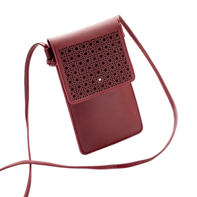 Diagonal mobile phone bag