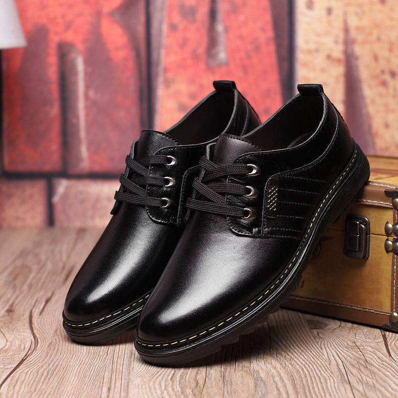 The new shoes shoes fall men's business casual shoes men shoes shoes round British Dad