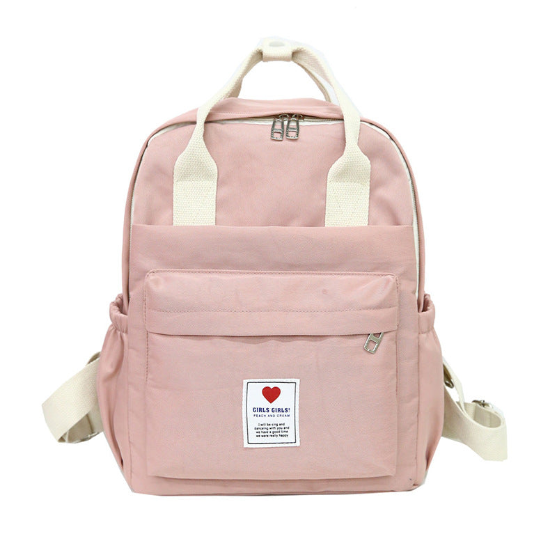 Cute backpack soft girl student Korean backpack