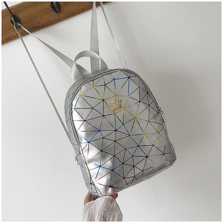 Color Mosaic crown backpack