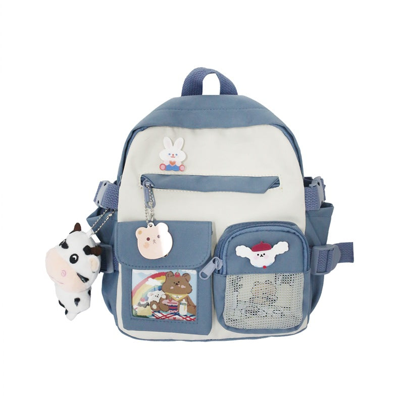 School Bag Middle School Student Backpack Harajuku Backpack