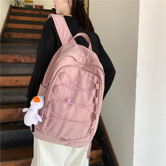 Simple Take Korean Backpack Large-capacity Backpack