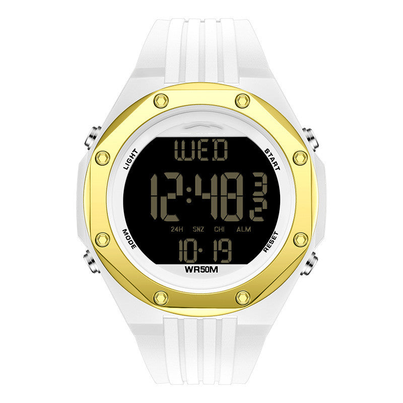 Simple Multi-functional Waterproof Outdoor Sports Electronic Watch