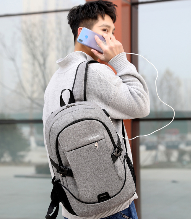 usb rechargeable  business backpack