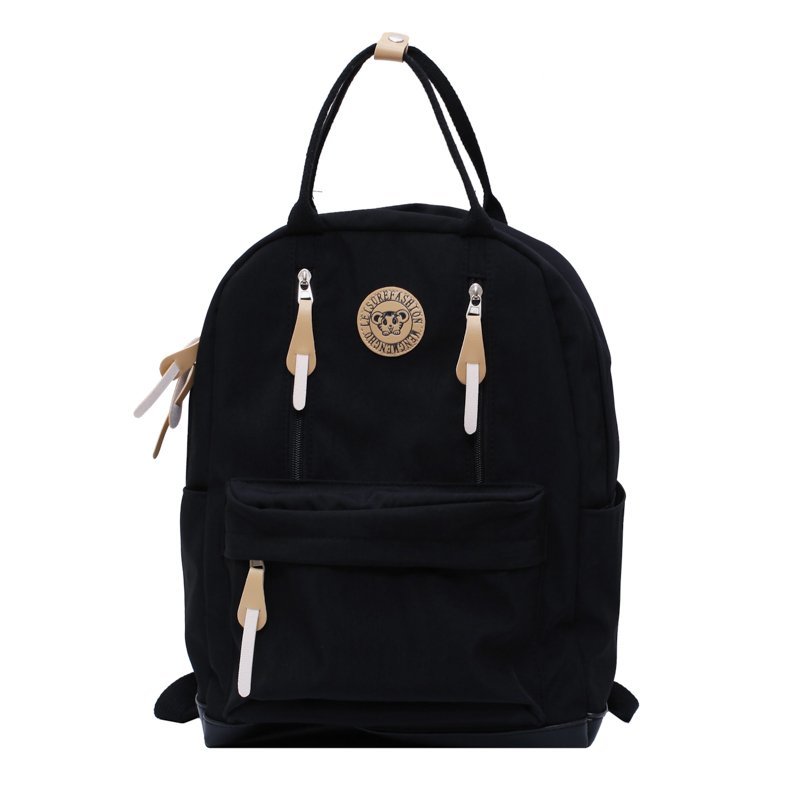 New style corduroy backpack fashion Korean student backpack