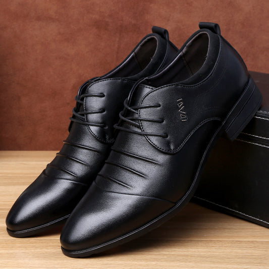 Men's Leather Shoes, Men's Spring And Autumn Men's Shoes, Casual Leather Shoes