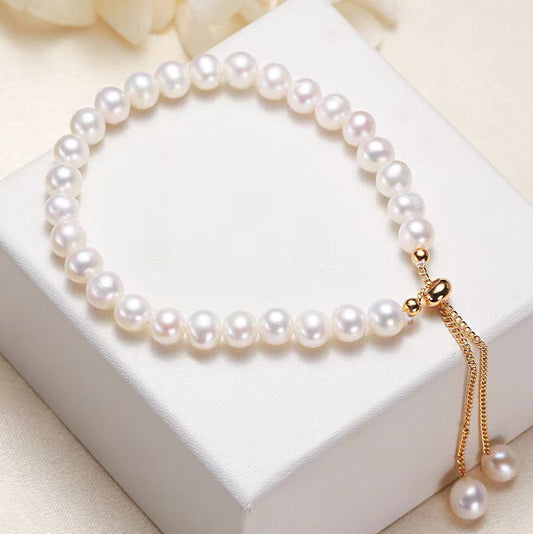 Baroque Freshwater Pearl Bracelet Female