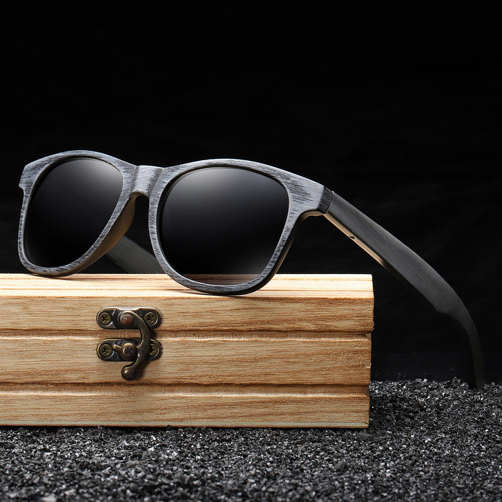 Male Driving Sunglasses Solid Wood High-end Sunglasses