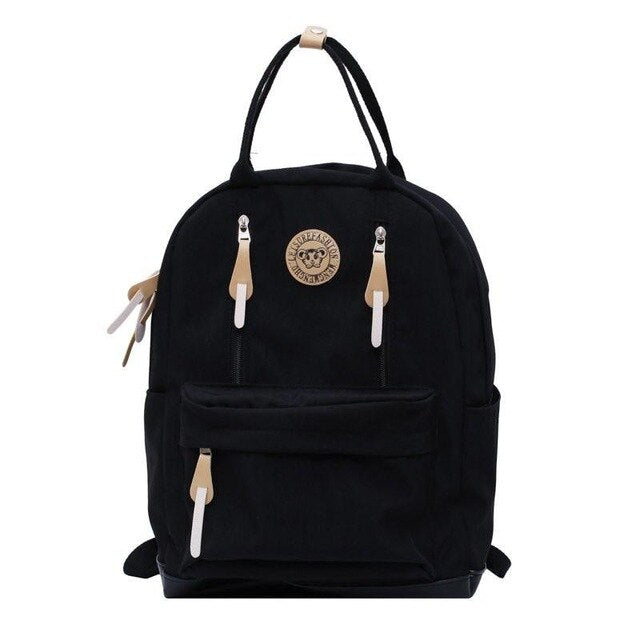 New style corduroy backpack fashion Korean student backpack