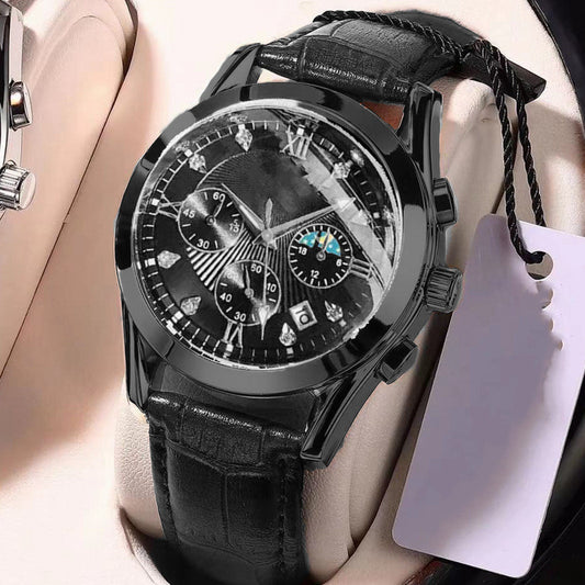 Mens Fashion Waterproof Luminous Quartz Watch