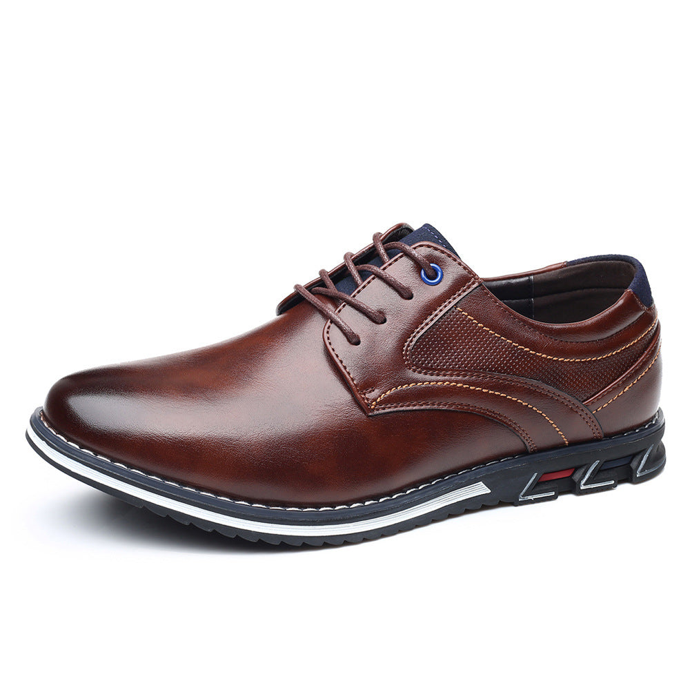 Men's Leather Soft Sole Leather Casual Shoes