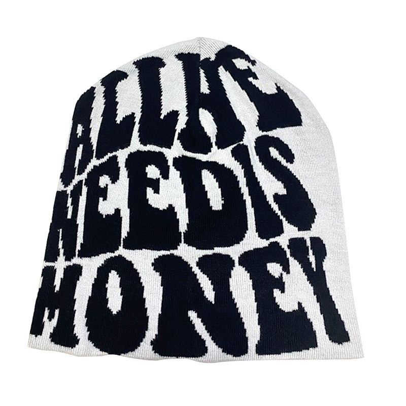 Men's And Women's Woolen Cap Hip Hop Fashion Decoration