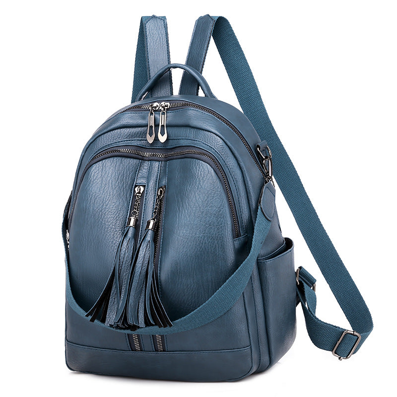 Tassel multifunctional backpack