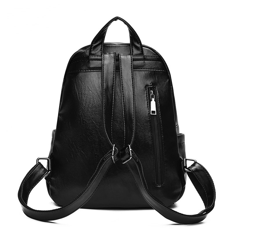 Women's pu backpack