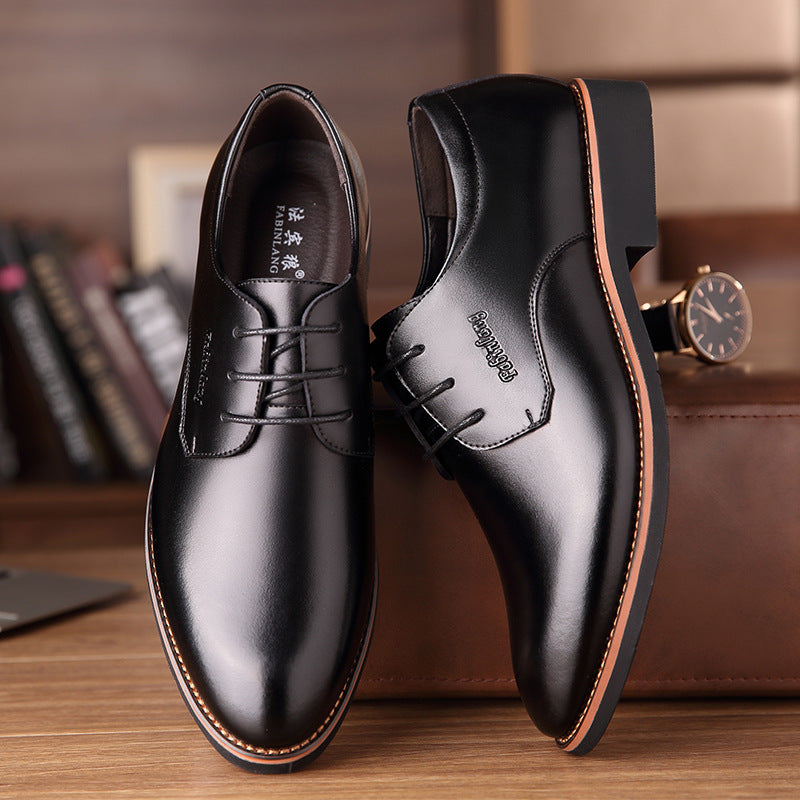 Men's leather shoes