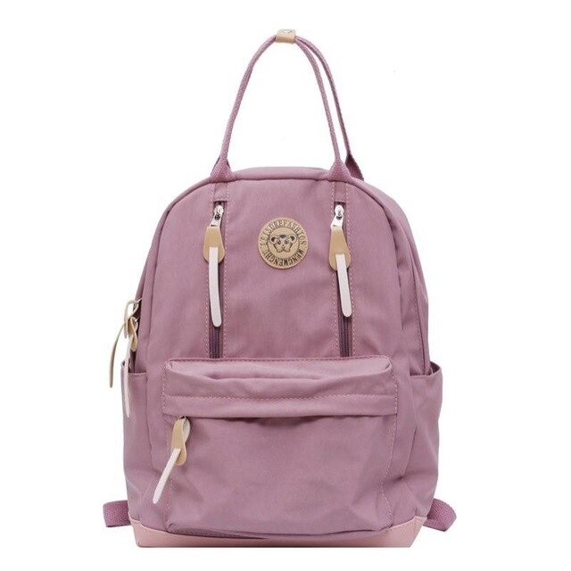 New style corduroy backpack fashion Korean student backpack