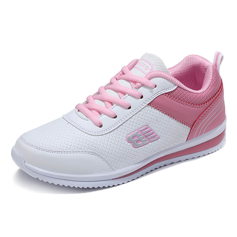 Student Sports Shoes Women's Leather Korean Casual Shoes