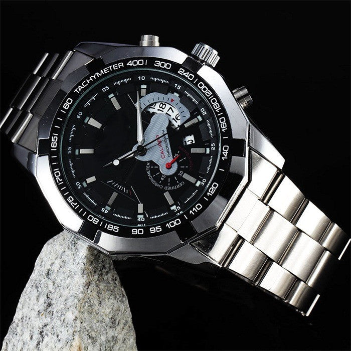 Men's Fashion Automatic Mechanical Watch With Calendar Luminous Waterproof