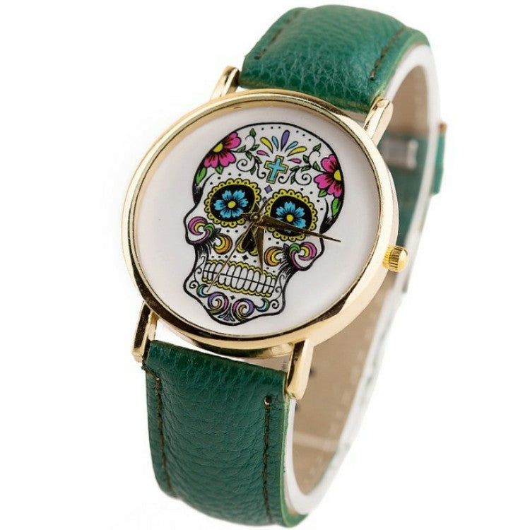 Skull Dial Emo Style Watch