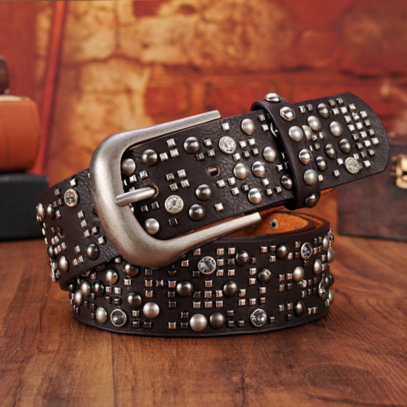 New Style Rivet Women's Retro Belt