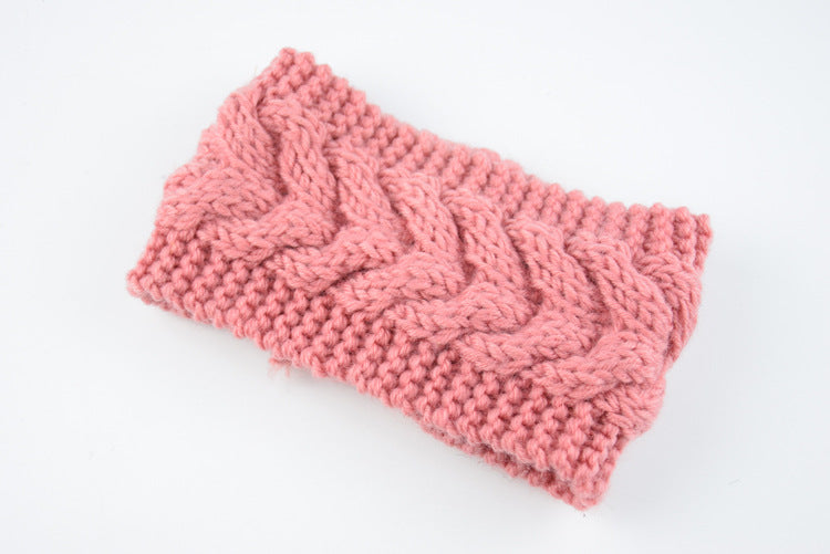 Twist Knitted Wool Headband