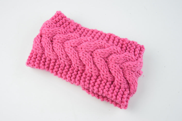 Twist Knitted Wool Headband